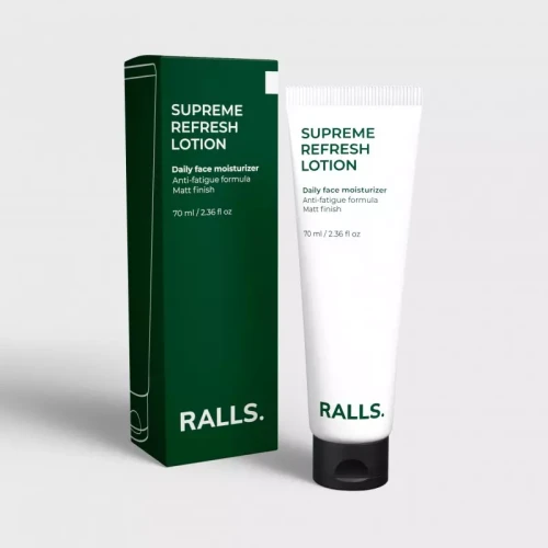 Крем для лица мужской Ralls Supreme Refresh Lotion, с женьшенем и гуараной, 70 мл