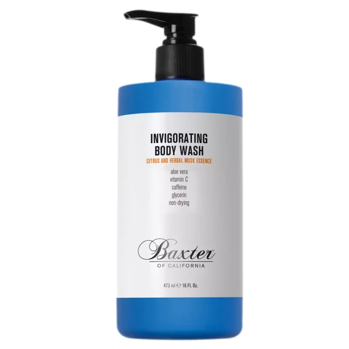 Orzeźwiający żel pod prysznic Invigorating Body Wash Citrus & Herbal Musk Baxter 473ml