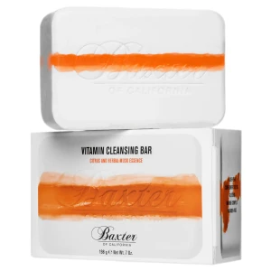 Witaminowe mydło w kostce Vitamin Cleansing Bar Citrus & Herbal Musk - Baxter - 198g