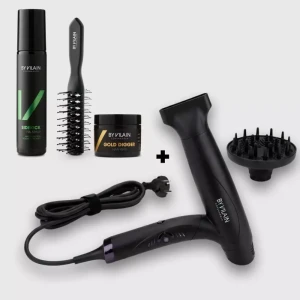 Zestaw do stylizacji włosów z suszarką Hurricane Hair Dryer Kit - By Vilain