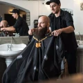 peleryna fryzjerska dla mężczyzn Angry Beards