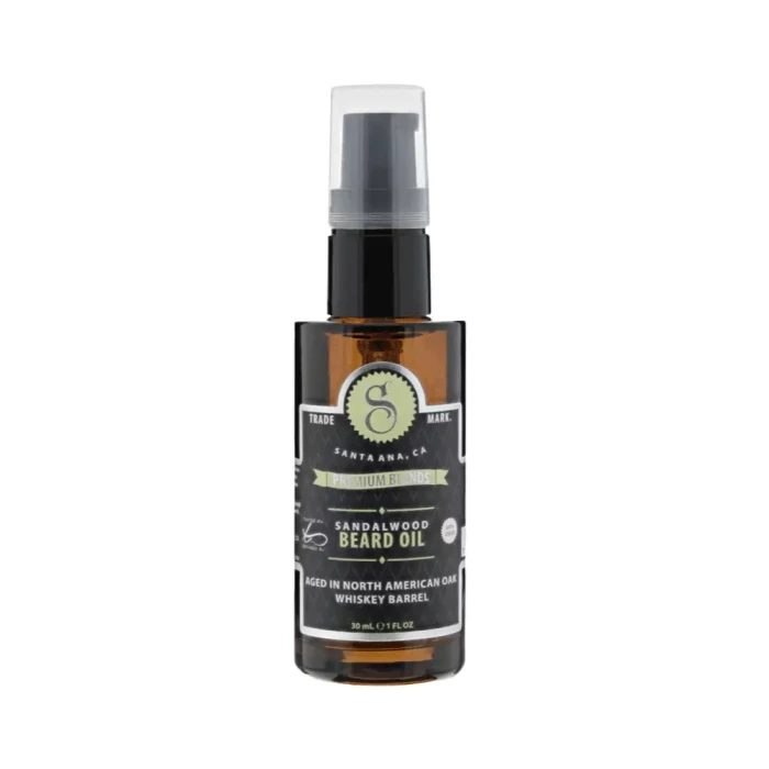 Olejek do brody o zapachu drzewa sandałowego Premium Blends Sandalwood Suavecito