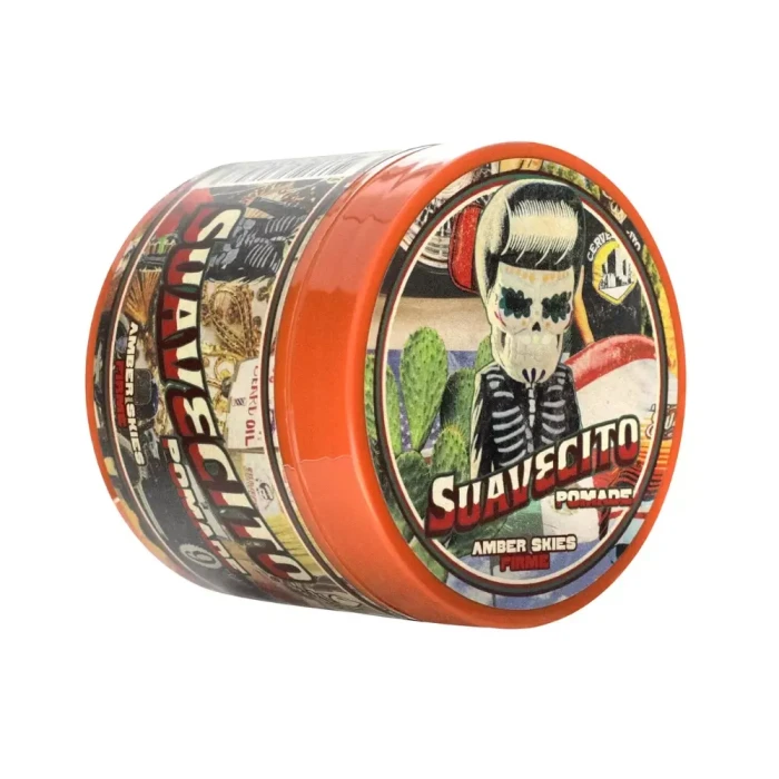 Mocna pomada do włosów Amber Skies Firme Hold Pomade Suavecito 113g
