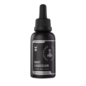 Olejek do brody Night Liquid Elixir Oil Viking Storm - The Beard Struggle - 30ml
