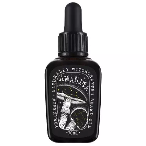 Масло для бороды Pan Drwal Freak Show Amanita, с аргановым маслом, мускусно-ладанный аромат, 30 мл