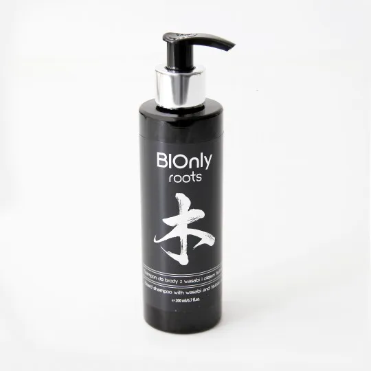 Шампунь для бороды BIOnly Tsubaki Roots с ментоловым ароматом, 200 мл