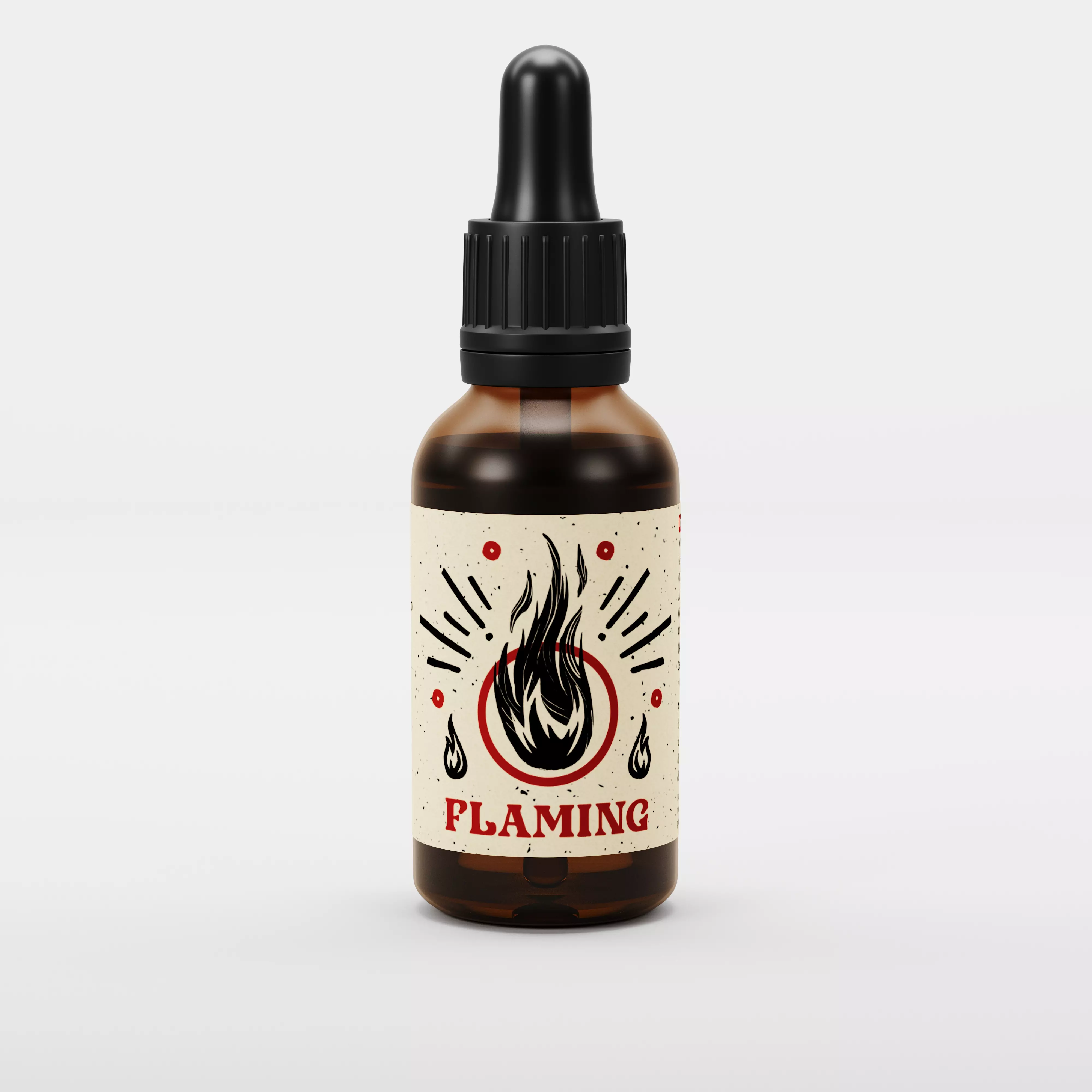 Масло для бороды By Elementum Flaming, сладко-землистый аромат, 30 мл
