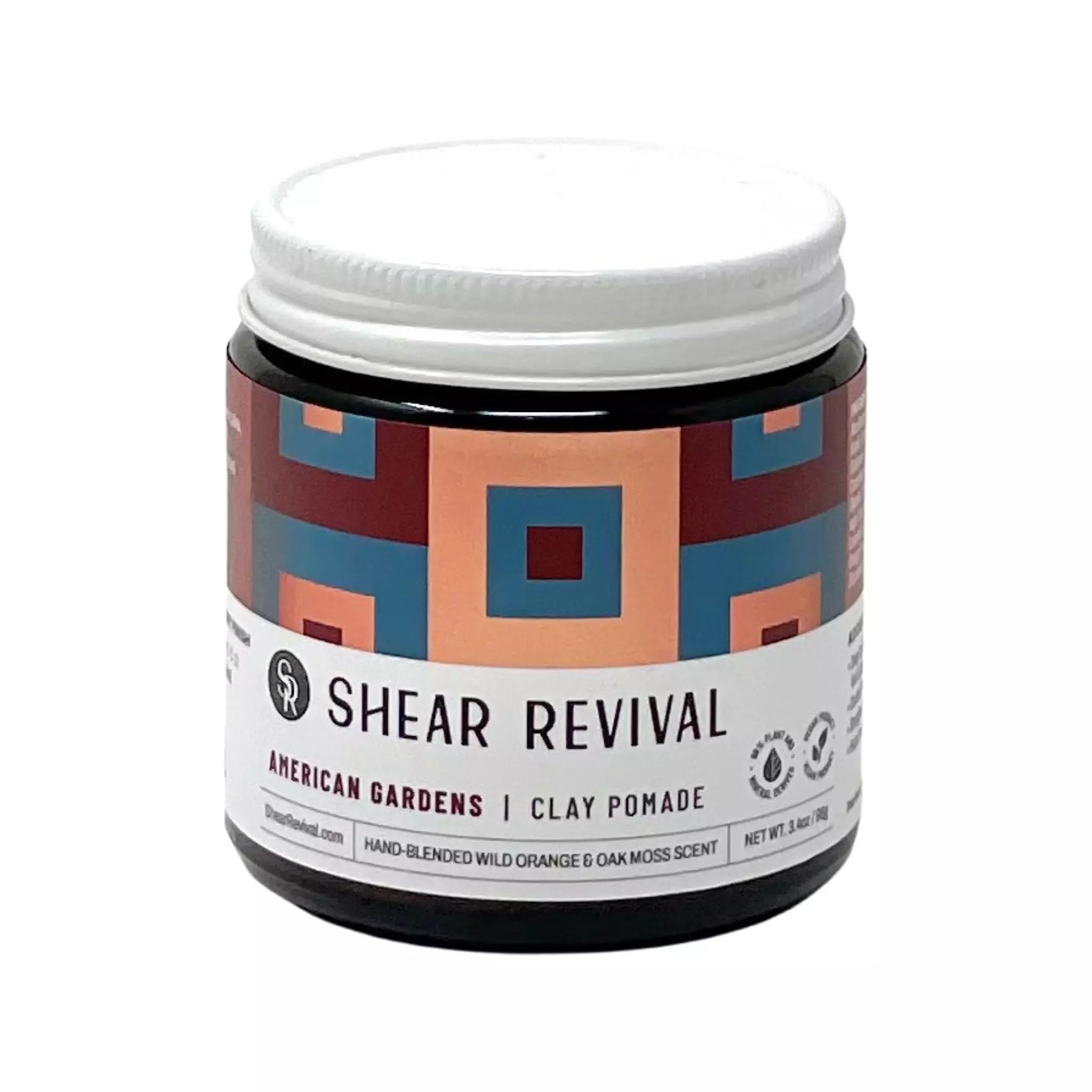 Глина для волос Shear Revival American Gardens Clay Pomade матовая, 96 г