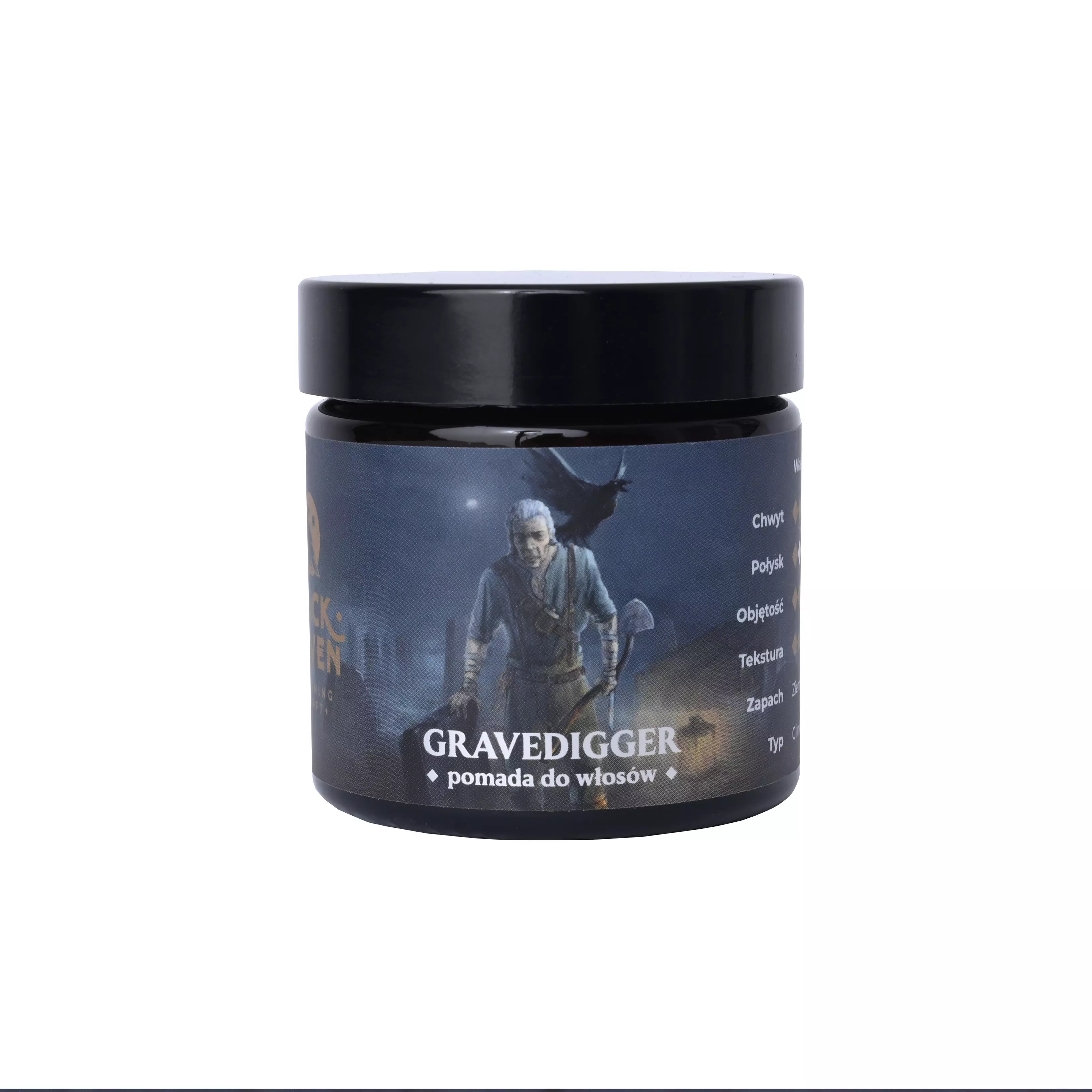 Помада для волос Slickhaven Gravedigger сильной фиксации, матовый эффект