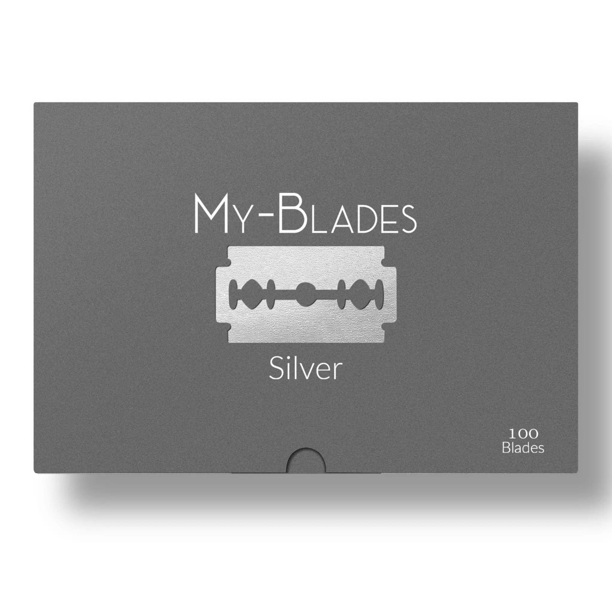 Лезвия My-Blades Silver, двусторонние, 100 шт