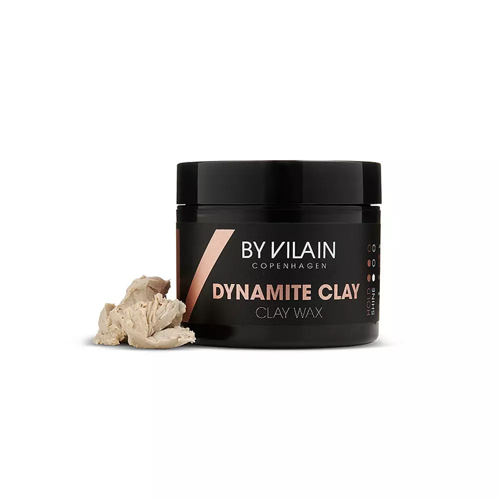 Глина для волос By Vilain Dynamite Clay очень сильной фиксации, матовый эффект, 65 мл