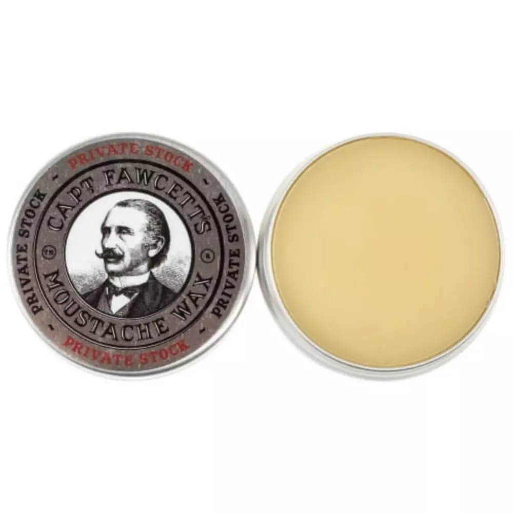 Воск для усов Captain Fawcett Private Stock, средняя фиксация, 15 мл