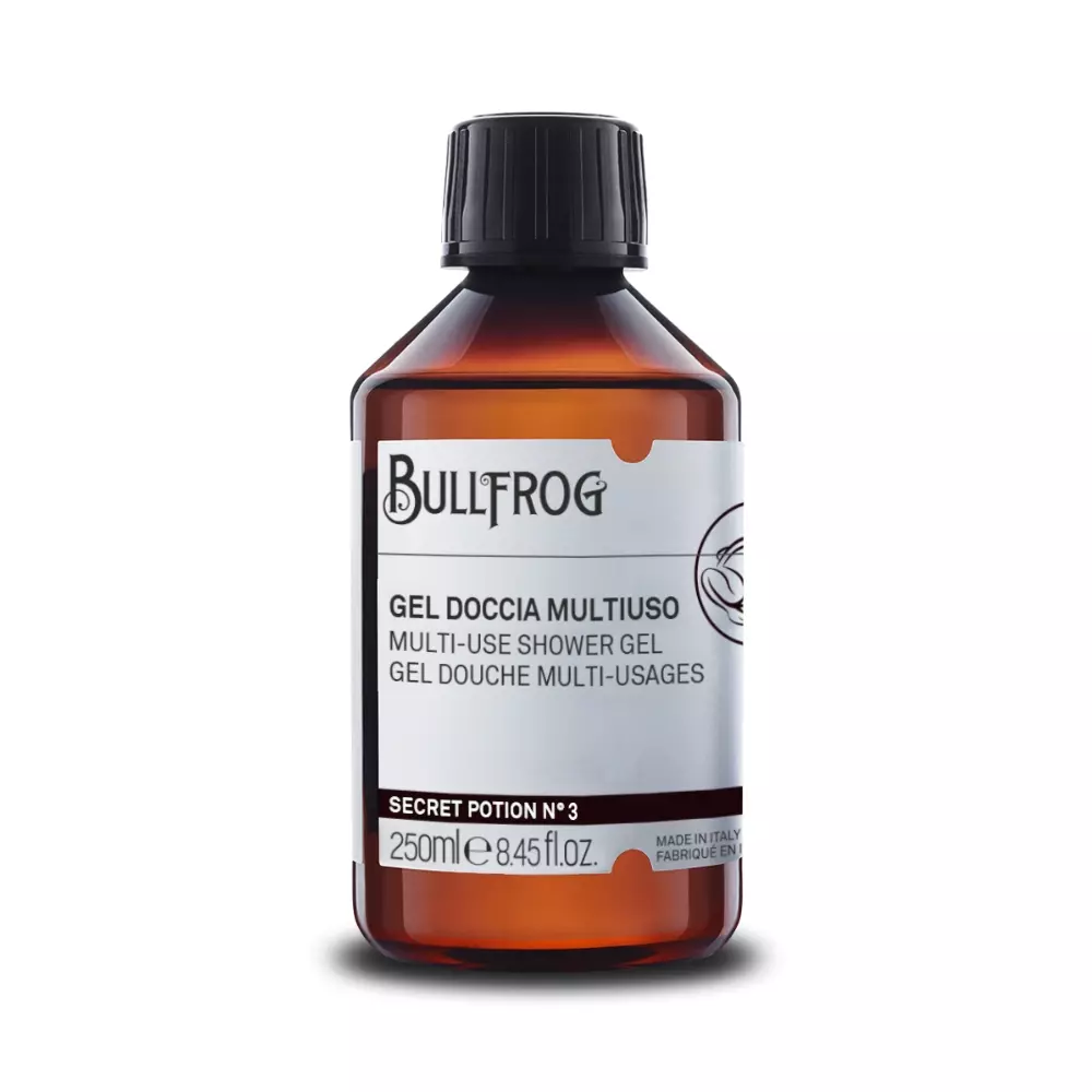Гель для душа Bullfrog Secret Potion N°3, морской и древесный аромат, 250 мл