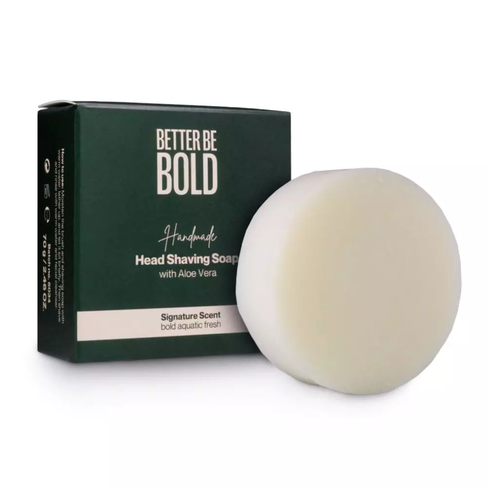 Мыло для бритья Better Be Bold Aloe Vera, с алоэ, 70 г