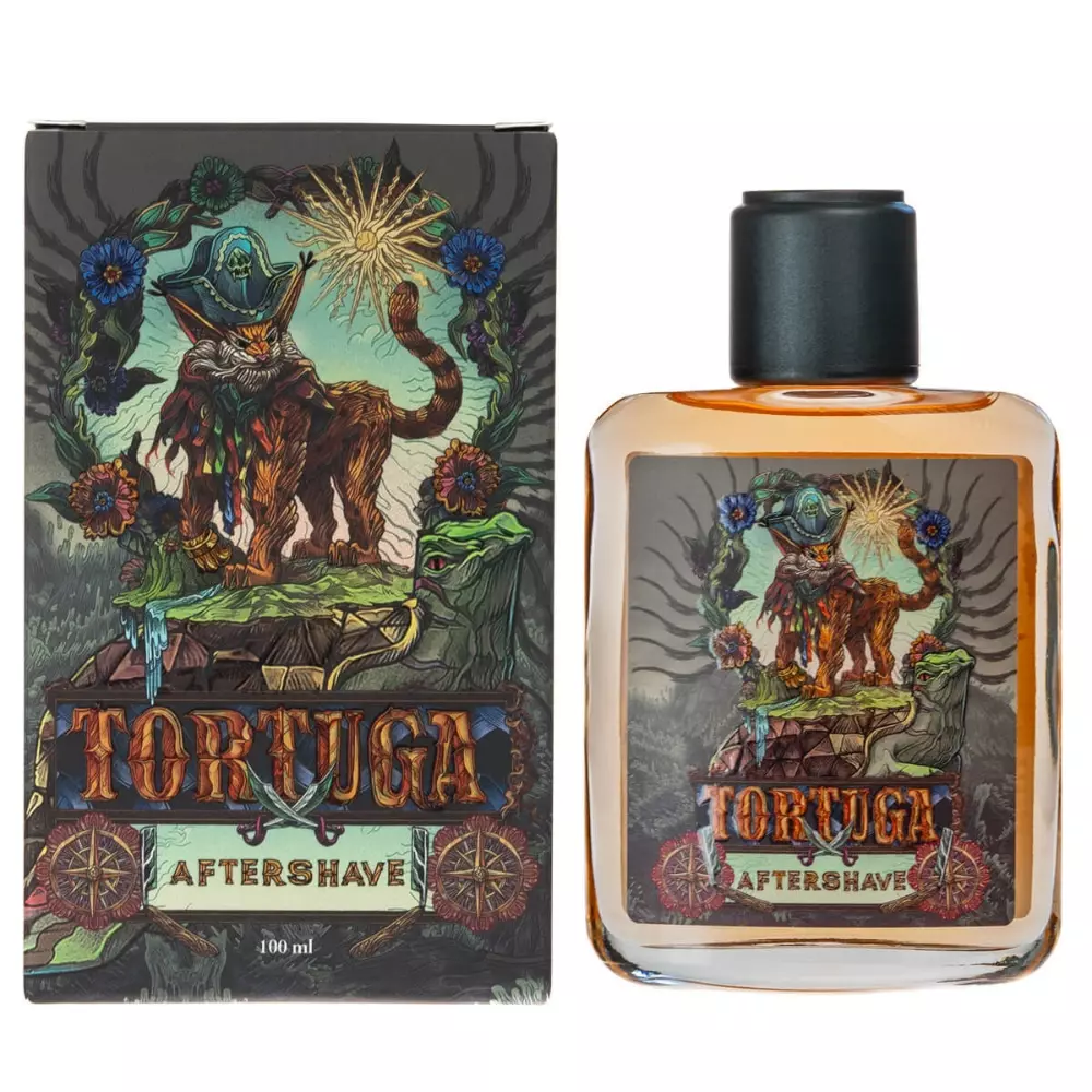 Лосьон после бритья RareCraft Tortuga, аромат рома и карибских пряностей, 100 мл