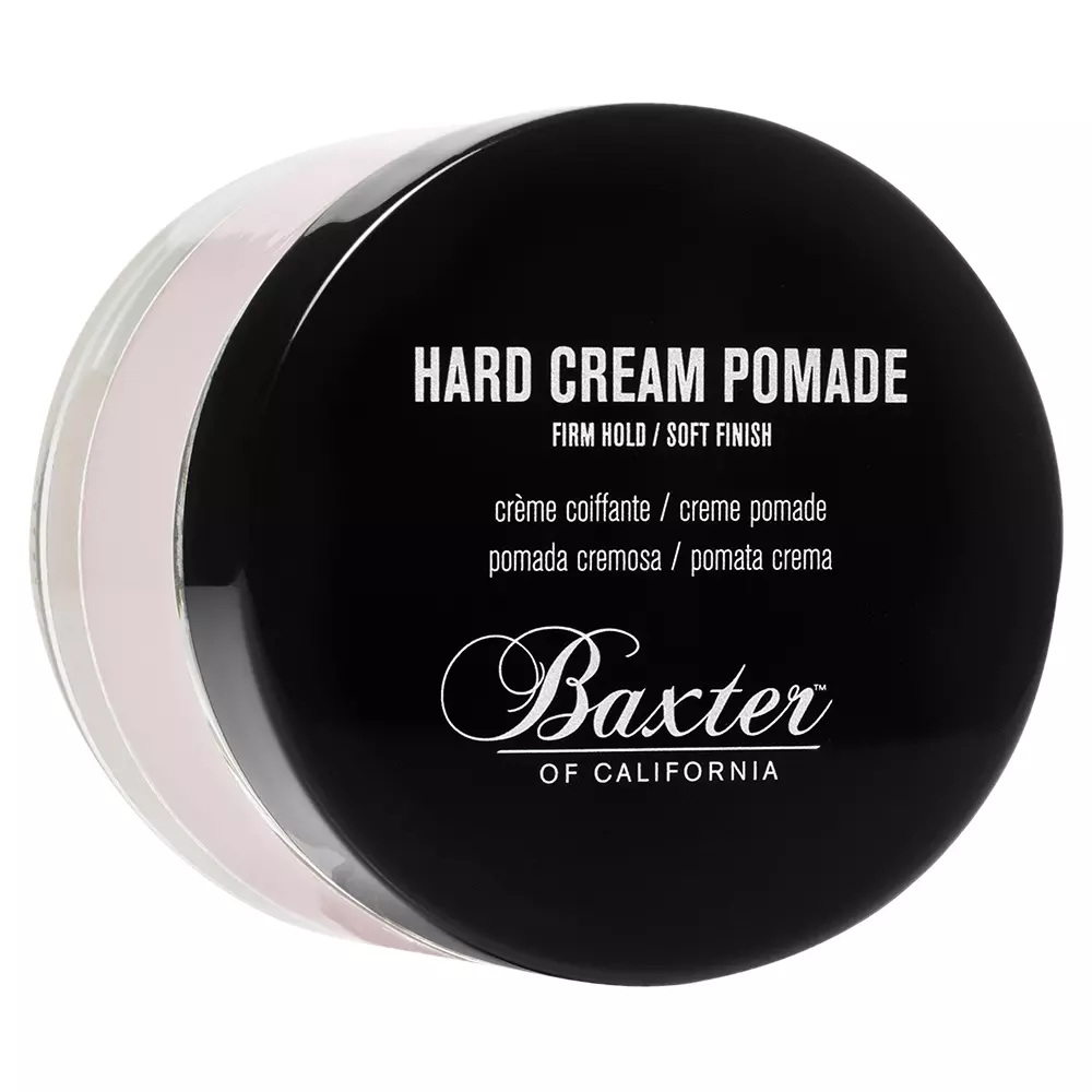 Помада для волос Baxter of California Hard Cream Pomade кремовая, сильной фиксации, для густых волос, 60 мл