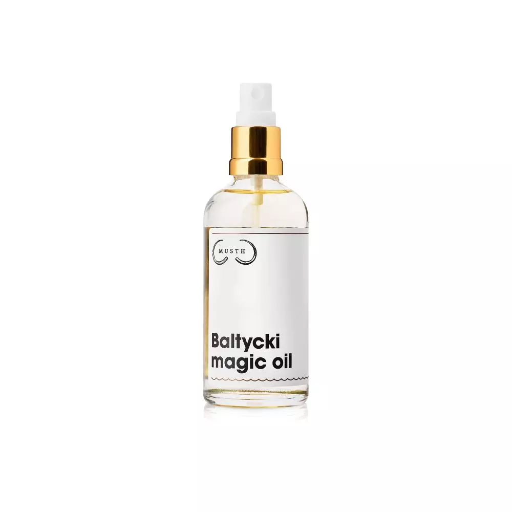 Масло универсальное Musth Baltycki Magic Oil, для волос, бороды и тела, аромат балтийских пляжей, 100 мл