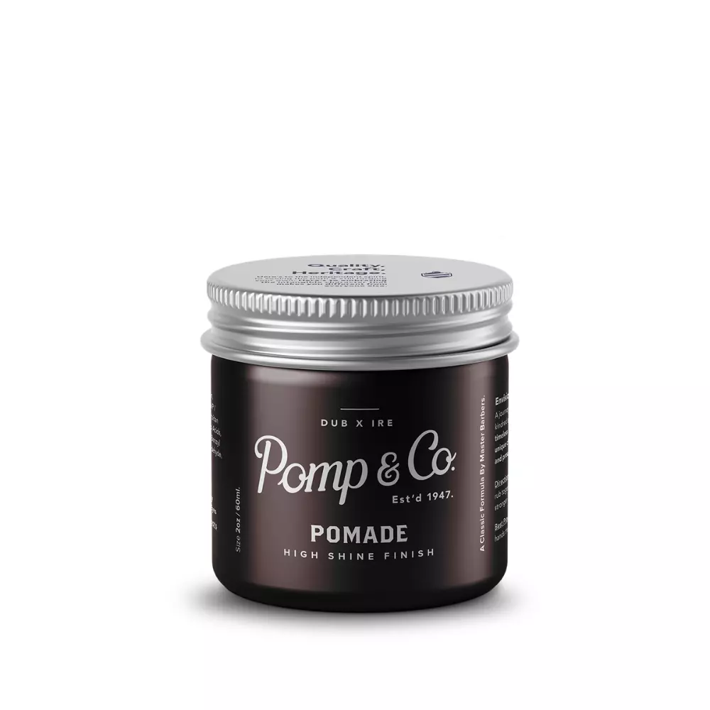 Помада для волос Pomp & Co. High Shine Finish Pomade, сильный блеск