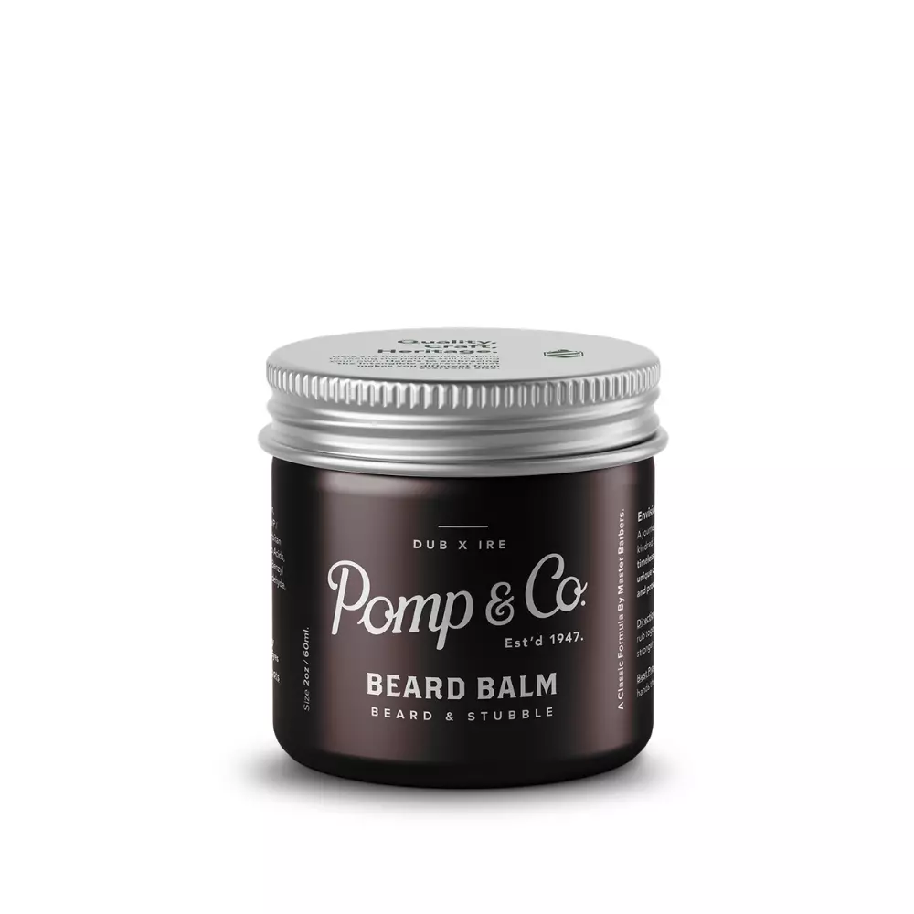 Бальзам для бороды Pomp & Co. Beard & Stubble Beard Balm, 60 мл