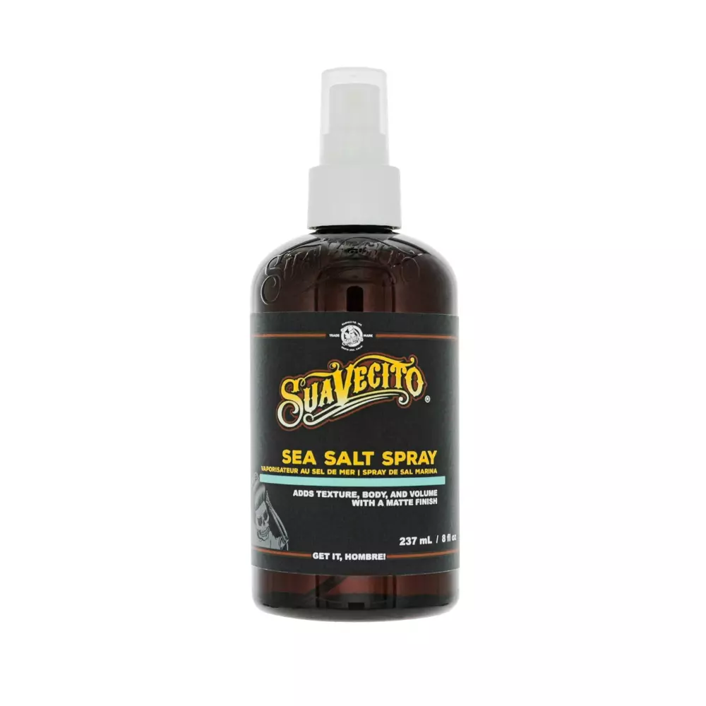 Солевой спрей Suavecito Sea Salt Spray для объёма и текстуры, матовый эффект, 237 мл