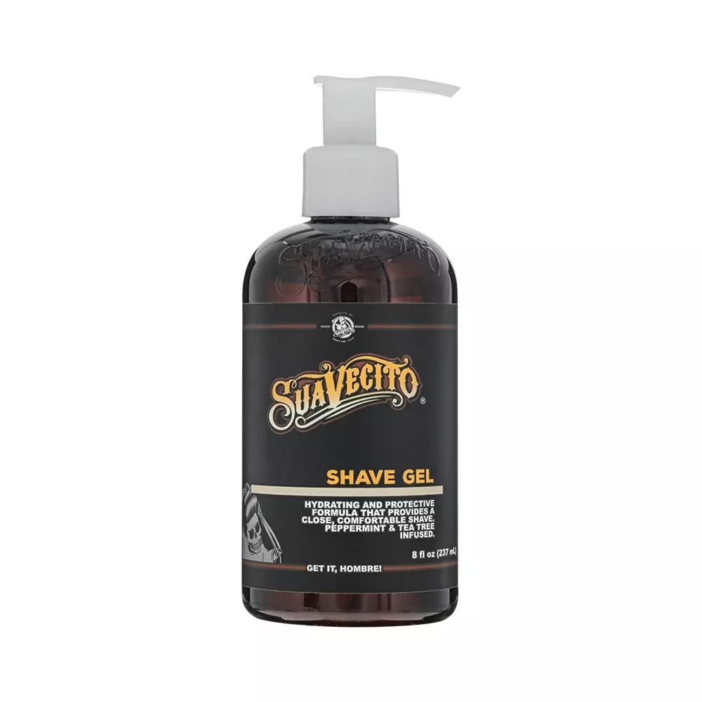 Гель для бритья Suavecito Shave Gel, свежий аромат, 237 мл