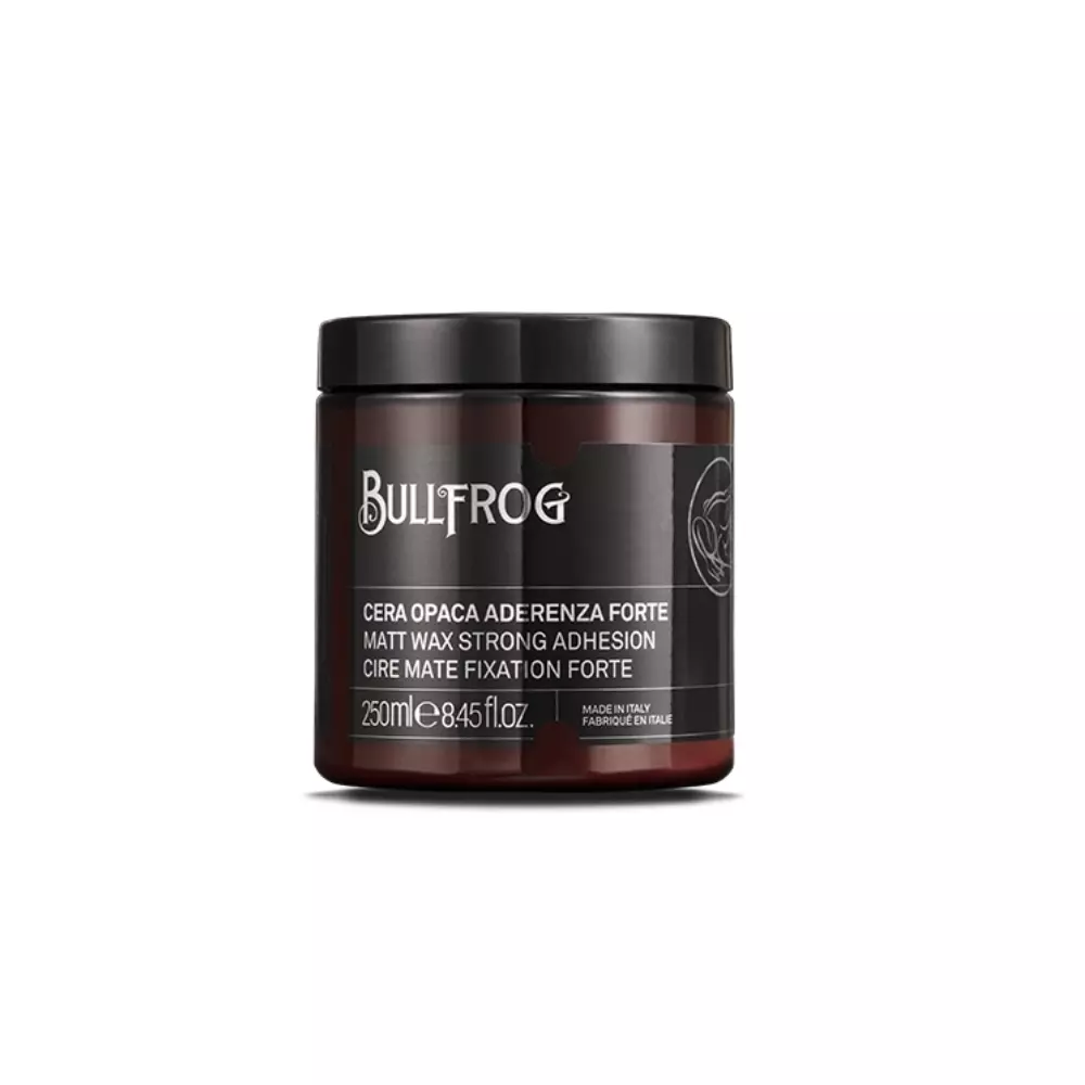 Воск для волос Bullfrog Matt Wax Strong Adhesion сильной фиксации, матовый эффект, 250 мл