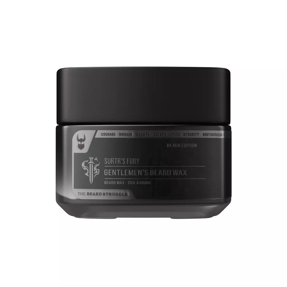 Воск для бороды и усов The Beard Struggle Surtr's Fury, древесно-кожаный аромат, 50 г
