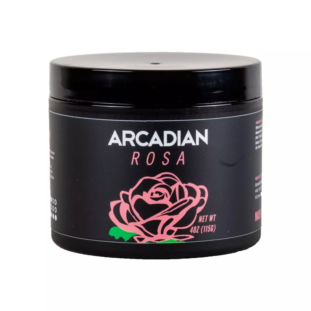 Глина для волос Arcadian Rosa кремовая, с ароматом розы, матовый эффект, 115 мл